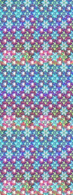 Çiçek deseni. Renkli Bahar Teması eskiz kalıbı. Raster illüstrasyonu. Düz Çiçek Elementleri Tasarımı. Chichi kumaş deseni çiz.