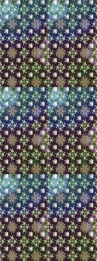 Renkli Yaz Temalı eskiz kalıbı. Mor renkli çiçekler. Düz Çiçek Elementleri Tasarımı. Sevimli çiçek raster deseni.