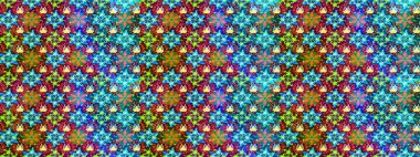 Hediye ambalaj kağıdı, tebrik kartları, posterler ve pankart tasarımı. Raster düz çiçek çizim deseni. Mavi renkte çiçekler.