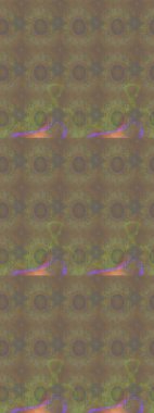 Hediye ambalaj kağıdı, tebrik kartları, posterler ve pankart tasarımı. Raster düz çiçek çizim deseni. Kahverengi renkte çiçekler.