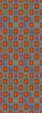 Gri ve kahverengi renklerde bahar çiçekleri. Çiçek ve yapraklı karalama şeklinde Raster çiçek deseni. Raster illüstrasyonu.