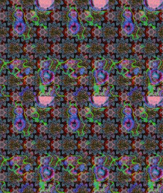 Renkli Bahar Teması eskiz kalıbı. Düz Çiçek Elementleri Tasarımı. Tarafsız renklerde çiçekler. Güzel çiçek deseni..