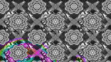 Paisley el çizimi elementler. Ev dekoru. Fantezi çiçekli eskiz deseni, doğal duvar kağıdı, çiçek desenli kıvrımlı illüstrasyon.