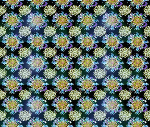 Çiçek arkaplan. Çizim raster deseni. Güzel kumaş deseni.