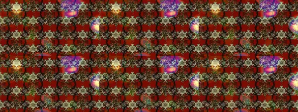 Küçük çiçekli yay deseni çiz. Raster illüstrasyonu. Suluboya tarzında kahverengi renkler üzerine.