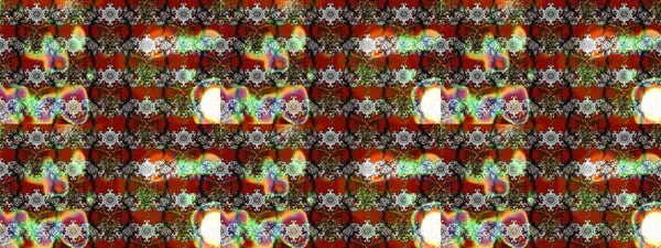 Çiçekli bahar çiçekleri. Küçük çiçekte güzel bir desen. Küçük renkli çiçekler. Moda baskıları için zarif bir şablon. Motley illüstrasyonu. Çizim.