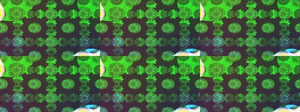 Çiçek ve yapraklı çiçek deseni. Raster illüstrasyonu. Küçük çiçekli şirin desen.