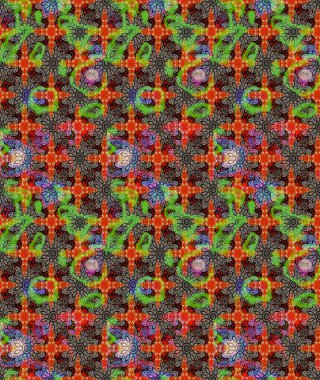 Raster deseni. Çiçek kolajı. - Bej çiçekler. Çiçek kompozisyonu. Küçük çiçekte güzel bir desen var. Doğa. Çiçek arka planı.