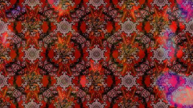 Sanat, çiçeklere ilham verir ve arka plan bırakır. Karalama çiçekleri çizim kalıbı. Raster deseni. Kahverengi el çizimi desen.