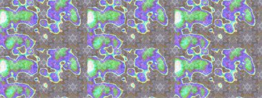 Küçük bir çiçekte eskiz deseni. Hoş bir çiçek geçmişi var. Güzel kumaş deseni. Raster illüstrasyonu.