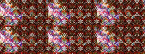 Kahverengi renkte güzel çiçekler, suluboya desenli, duvar kağıdı, kart ya da kumaş için fayanslı eskizler. Raster..