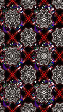 Raster kına dövme tarzı. Kullanılabilir Tekstil, tebrik kartı, boyama kitabı, telefon durumda yazdırma için. Hint çiçek desenli madalyon desen. Etnik Mandala süsleme.