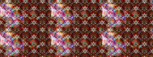 Kahverengi renkte güzel çiçekler, suluboya desenli, duvar kağıdı, kart ya da kumaş için fayanslı eskizler. Raster..