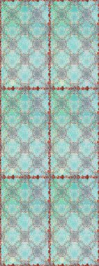 Kusursuz bir geçmişi var. Raster illüstrasyonu. Eski usul. Miles Fleur, süslü püslü bir süs. Tomurcukları papatya çiçekleri olan sevimli bir çiçek deseni. Kumaş, tekstil ve duvar kağıdı baskısı için..