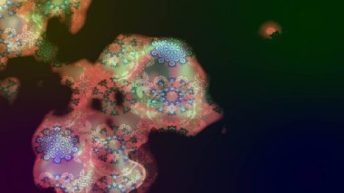 Moda baskıları için zarif bir şablon. Küçük çiçekte güzel bir desen. Motley illüstrasyonu. Küçük renkli çiçekler. Robot resim. Çiçekli bahar çiçekleri.