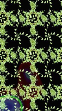 Nazikçe, güzel çiçek arkaplanı. Siyah renkli çiçekler. Raster çiçek desenli ve çiçekli..