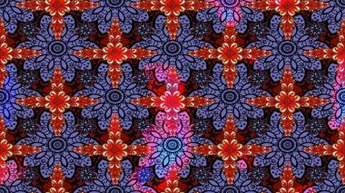 Yumuşak, yaz çiçekleri menekşe renklerinde. Raster deseni. Küçük çiçekteki sevimli çiçek deseni. Raster illüstrasyonu.