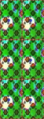 Sevimli çiçek desenli küçük çiçek. Raster resim. Sorunsuz.