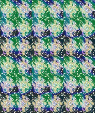 Mavi renkli çiçekler. Düz Çiçek Elementleri Tasarımı. Çiçek desenli eskiz, yaz çiçekleri. Renkli Bahar Teması çizim şablonu.