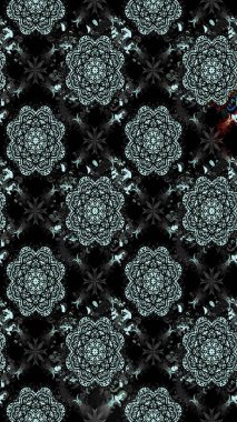 Sketch Floral Pattern in Raster illustration. Fancy fabric pattern. Colour Spring Theme sketch pattern Background. Flat Flower Elements Design.