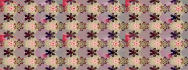 Renkli Bahar Teması eskiz kalıbı. Düz Çiçek Elementleri Tasarımı. Şirin çiçek elementleri. Taslak desenli, modaya uygun kumaş deseni. Raster illüstrasyonu.