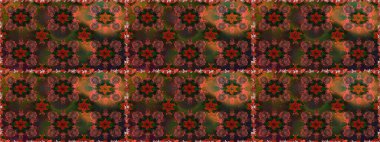 Kahverengi renkli çiçekler. Raster düz çiçekleri pürüzsüz desen. Tasarım hediye paketi, tebrik kartları, posterler ve afiş tasarımı.