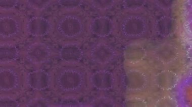 Renkli unsurlarla hareketli arka plan görüntüleri. Çiçekler. Eski model. Bayrak tarzı. Video kaydı. Şablon. Döngü. Kusursuz..