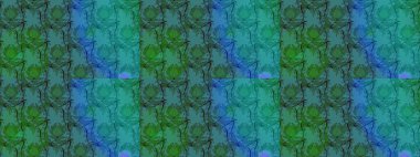 Düz Çiçek Elementleri Tasarımı. Mavi renkli çiçekler. Sketch Colour Spring Theme eskiz kalıbı. Sevimli çiçek raster deseni.