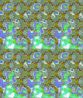 Raster deseni. Küçük çiçekte güzel bir çiçek deseni var. Çiçekli çiçek deseni, suluboya..