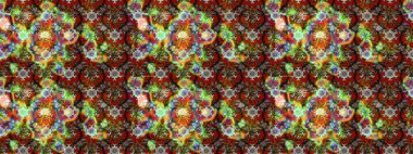 Çizim çiçek deseni duvar kâğıdı olarak kullanılabilir. Kahverengi renkli çiçekler. Raster illüstrasyonu.