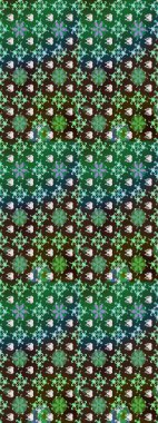 Dekorasyon ve tasarım için güzel bir desen. Moda baskısı. Raster illüstrasyonu. Eski model. Suluboya çizim kalıbı. Çiçeğin suluboya çizimlerinin zarif deseni.