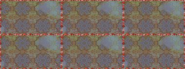 Raster illüstrasyonu. Yumuşak, bahar çiçekleri kahverengi ve gri renklerde. Çiçek ve yapraklı karalama şeklinde Raster çiçek deseni.