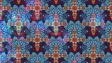 Çiçekli zambakların eskiz geçmişi. Parlak çiçekli kolaj çiçeği mavisi. Çiçek tasarımı için inanılmaz kolaj cennet tarzı..