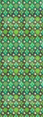 Suluboya çizim kalıbı. Dekorasyon ve tasarım için güzel bir desen. Raster illüstrasyonu. Eski model. Moda baskısı. Çiçeğin suluboya çizimlerinin zarif deseni.