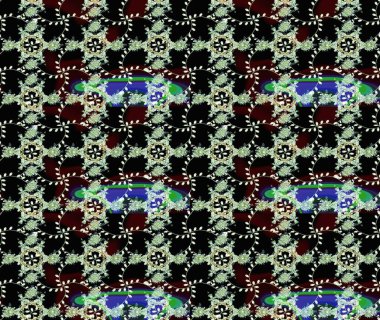 Şirin, zarif çiçekler Raster illüstrasyonu. Poster ya da kapak için arka plan. Davetiye ve kartpostal tasarımı için dekoratif çiçek unsurları. Yapraklı çizim şekli. Tekstil için figür.