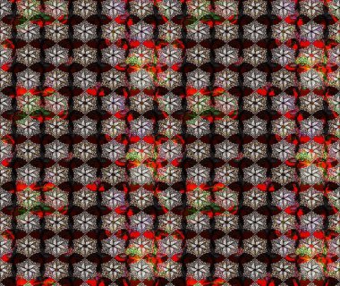 Klasik çiçek desenli. Yumuşak fayans. Paketleme, tekstil, duvar kâğıdı için çiçek eskizi. Yumuşak pamuk tasarımı. Raster taze dokusu.