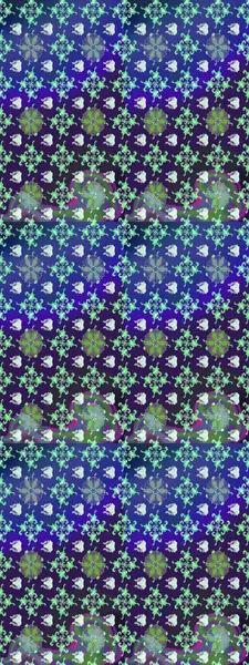 Küçük çiçekte güzel bir desen. Motley illüstrasyonu. Küçük renkli çiçekler. Çiçekli bahar çiçekleri. Moda baskıları için zarif bir şablon.