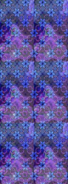 Çiçeğin suluboya çizimlerinin mükemmel deseni. Dekorasyon ve tasarım için güzel bir desen. Suluboya desenli çiçek deseni. Ton halinde. Moda yazdırma.