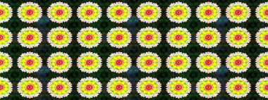 Güzel kumaş deseni. Raster illüstrasyonu. Güzel karalamalı çiçek desenli çizim. Küçük çiçekte sevimli çiçek deseni var..