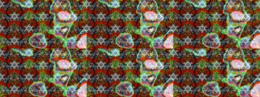 Eski usul küçük çiçekli şirin bir eskiz deseni. Moda arka planında parlak buketler. Kumaş, duvar kağıdı ve kağıt üzerine baskı yapmak için gelişen arka plan. Raster illüstrasyonu.