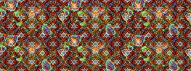 Çiçekli bahar çiçekleri. Küçük çiçekte güzel bir desen. Küçük renkli çiçekler. Moda baskıları için zarif bir şablon. Motley illüstrasyonu.