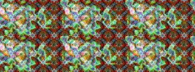 Çiçekli eskiz deseni. Suluboya çizimi. El çizimi. Yeşil renkte çiçekler.