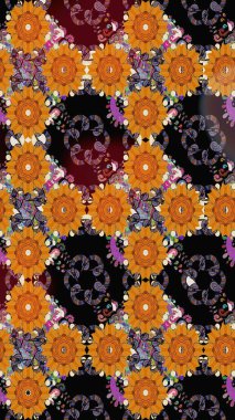 Dekorasyon ve tasarım için güzel bir desen. Eski model. Suluboya çizim kalıbı. Moda baskısı. Çiçeğin suluboya çizimlerinin zarif deseni.