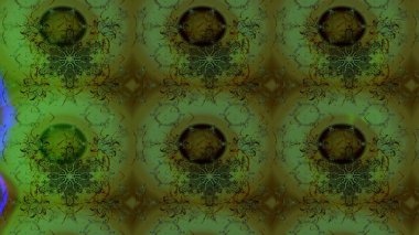 Yaz çiçekleri teması. El çizimi, soyut ve süslü elementler. Suluboya resim taklit Raster çizimi. Klasik çiçekler. Yeşil renkler.