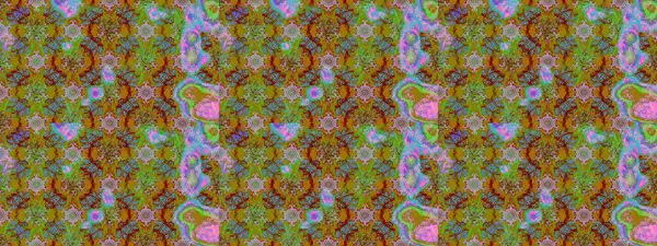 Raster illüstrasyonundaki çiçek desenli çizim. Suluboya tarzında yeşil renkte çiçekler.