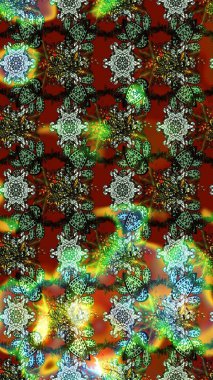 Yatak çarşafları, ceket, paket tasarımı, kumaş ve moda kavramları için tekstil baskısı. Çiçekleri, deniz kabukları, mandalaları ve suluboya efektleriyle donanma geçmişi. Çizim kalıbı etnik tasarım.