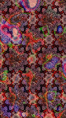 Sevgililer günü ve tebrik kartı konsepti için şık bir davetiye. Çiçek kompozisyonu, el boyası, hassas şablon. Üst manzara, yumuşak siyah renk tarzı. Manzaralı çiçek deseni.