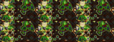 Çizim çiçek deseni duvar kağıdı, web sitesi arka planı, ambalaj kağıdı, davetiye, broşür, afiş veya web sitesi için kullanılabilir. El çizimi Raster çizimi. Parlak elementlerin.