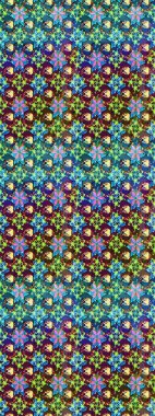 Hint çiçek liyada madalyon deseni. Etnik Mandala süsü. Tekstil, tebrik kartı, boyama kitabı, telefon kılıfı baskı için kullanılabilir. Raster Kına dövme tarzı.