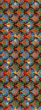 Raster Güzel kumaş deseni. Çiçek arkaplan ile soyut zarafet çizim deseni.